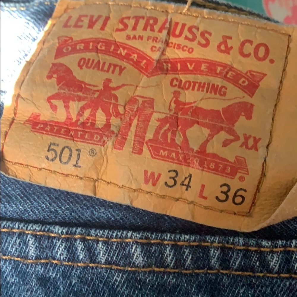 Levi Strauss Men’s 501 Jeans W34 L36